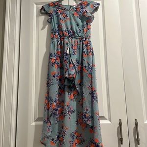 Romper with hi-low over skirt Size 12